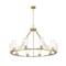 Z-Lite Titus 10 Light Chandelier, 46in. W x 28in. H, Modern Gold 826-10MGLD - alternate 6